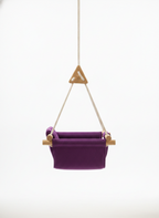 Luxury Baby Indoor Hanging Swing Seat with Wooden Bead Support